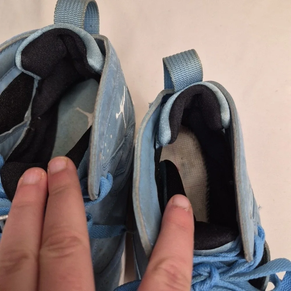 Nike‎ Air Jordan 7 Retro Pantone University Blue Sneakers Youth 7 Womens 8.5